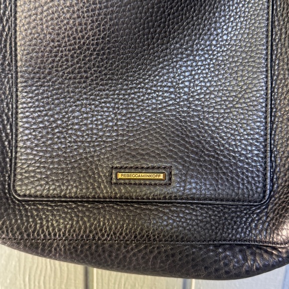 Rebecca Minkoff Black Leather Shoulder Bag - Picture 3 of 9